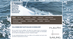 Desktop Screenshot of fleuth-sailing.de
